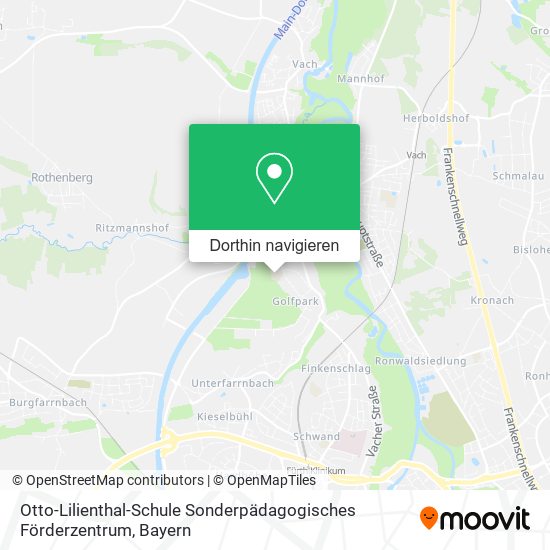 Otto-Lilienthal-Schule Sonderpädagogisches Förderzentrum Karte
