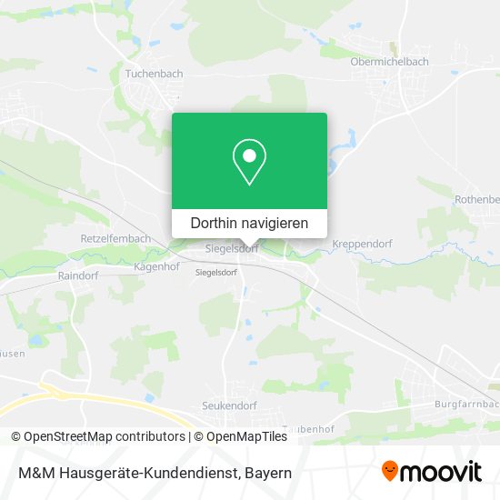 M&M Hausgeräte-Kundendienst Karte