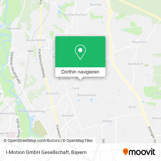 I-Motion GmbH Gesellschaft Karte