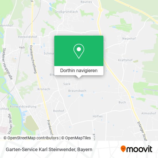 Garten-Service Karl Steinwender Karte