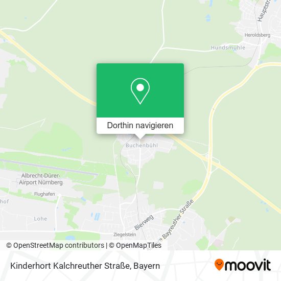 Kinderhort Kalchreuther Straße Karte
