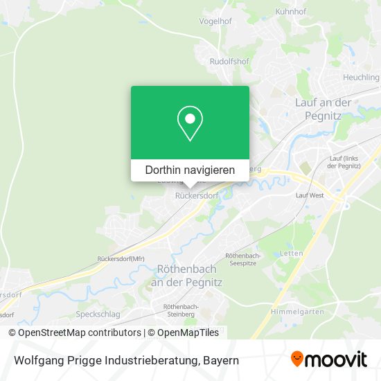 Wolfgang Prigge Industrieberatung Karte