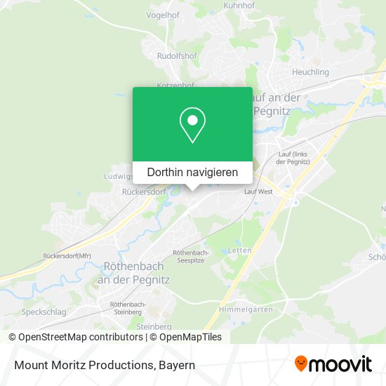Mount Moritz Productions Karte