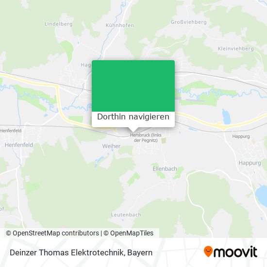 Deinzer Thomas Elektrotechnik Karte