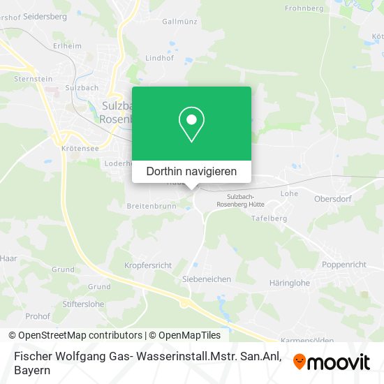 Fischer Wolfgang Gas- Wasserinstall.Mstr. San.Anl Karte