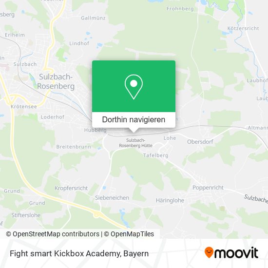 Fight smart Kickbox Academy Karte