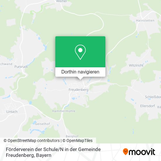 Förderverein der Schule / N in der Gemeinde Freudenberg Karte