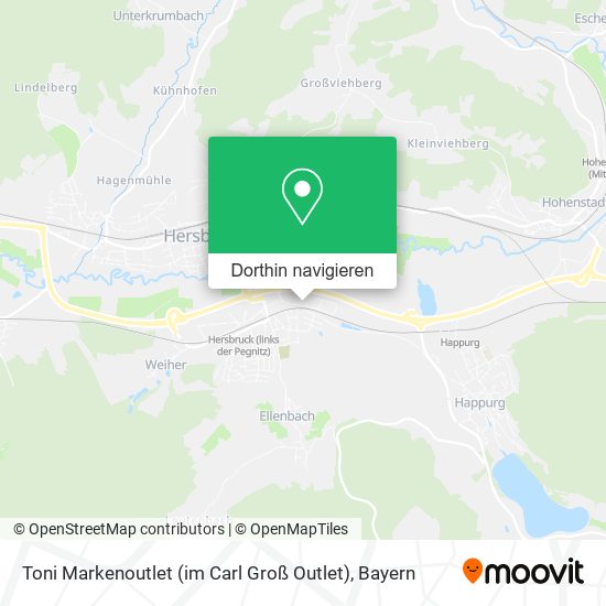 Toni Markenoutlet (im Carl Groß Outlet) Karte