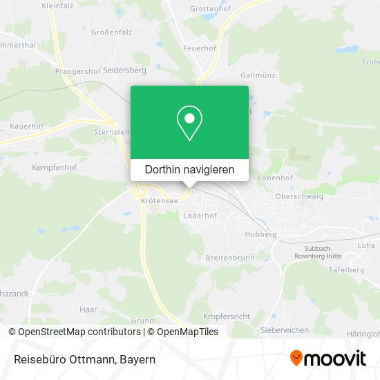 Reisebüro Ottmann Karte