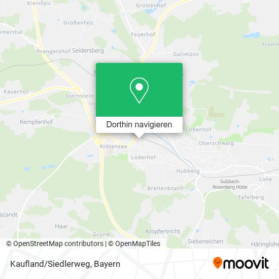 Kaufland/Siedlerweg Karte