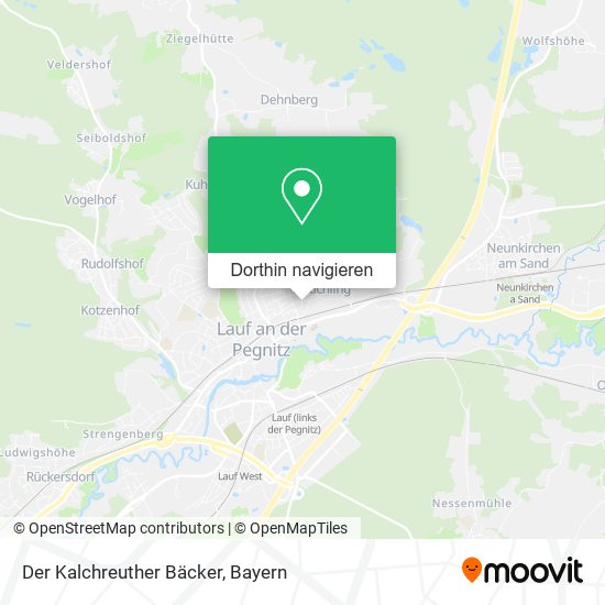 Der Kalchreuther Bäcker Karte