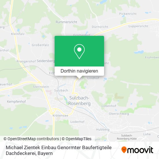 Michael Zientek Einbau Genormter Baufertigteile Dachdeckerei Karte