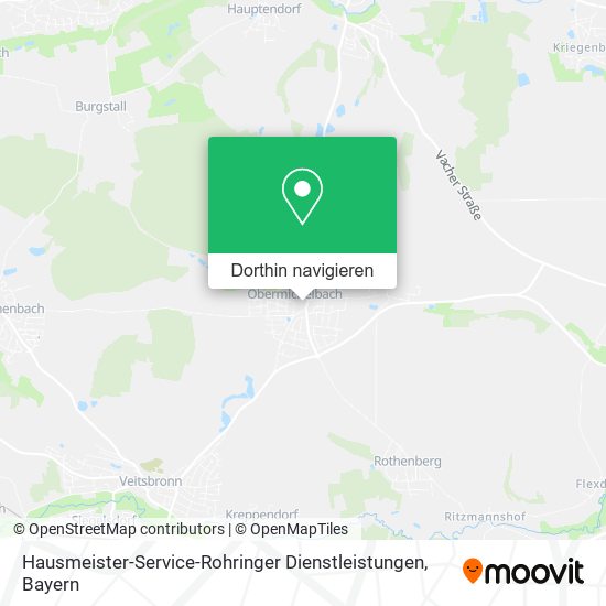 Hausmeister-Service-Rohringer Dienstleistungen Karte