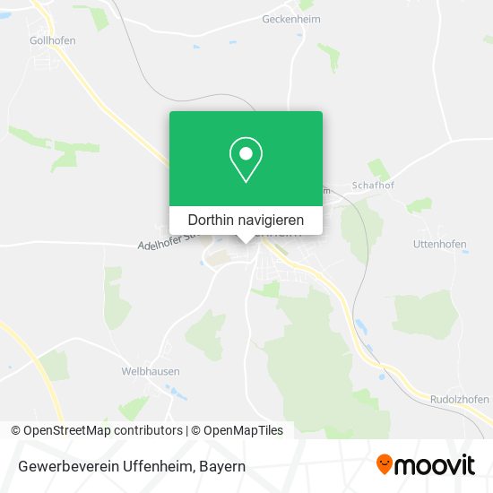 Gewerbeverein Uffenheim Karte