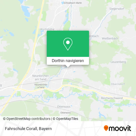 Fahrschule Corall Karte