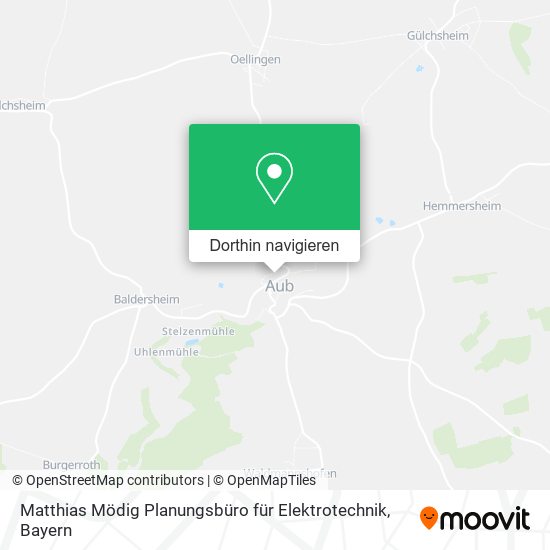 Matthias Mödig Planungsbüro für Elektrotechnik Karte
