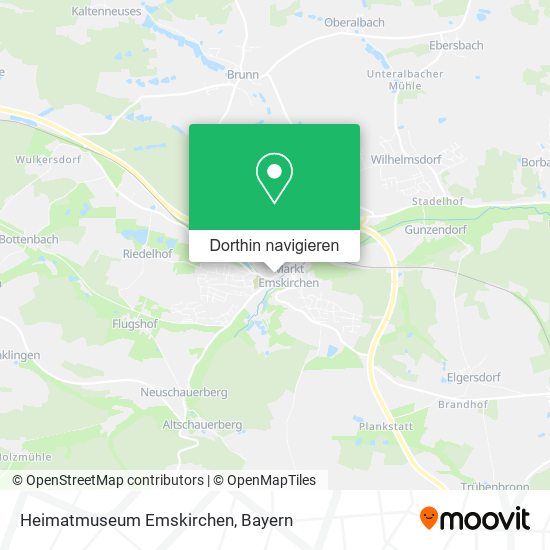 Heimatmuseum Emskirchen Karte