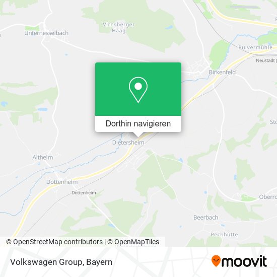 Volkswagen Group Karte