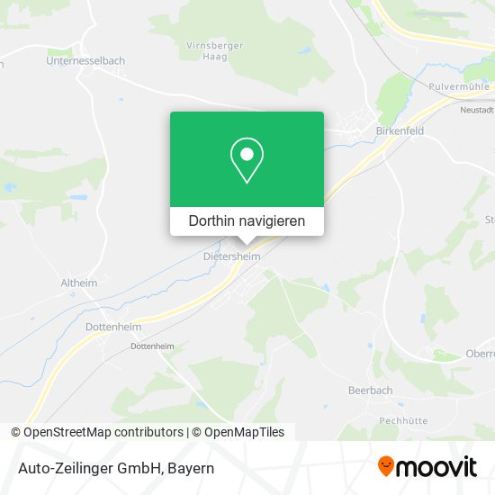 Auto-Zeilinger GmbH Karte