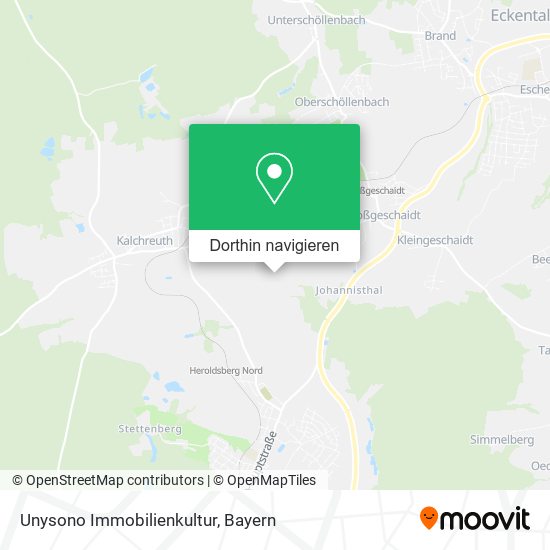 Unysono Immobilienkultur Karte