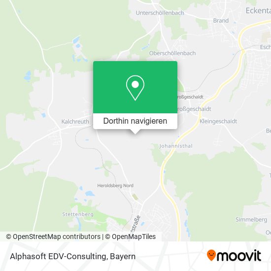 Alphasoft EDV-Consulting Karte
