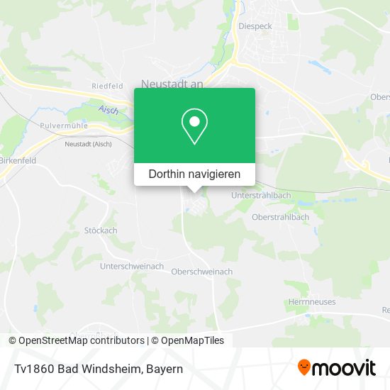 Tv1860 Bad Windsheim Karte