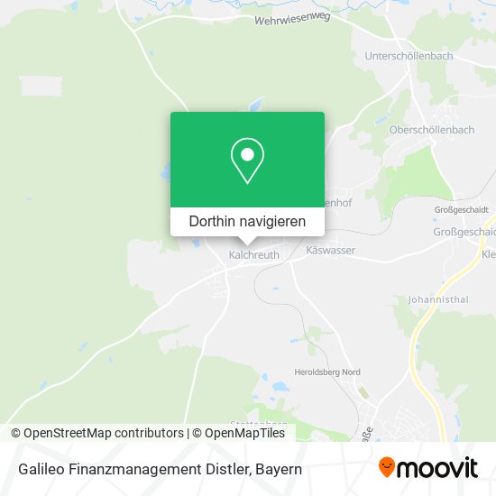 Galileo Finanzmanagement Distler Karte