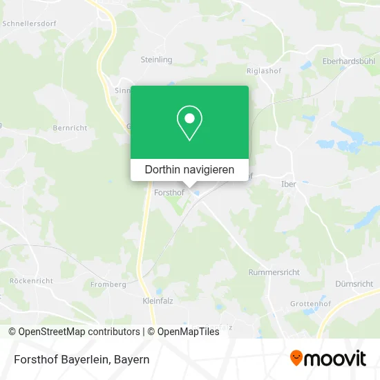 Forsthof Bayerlein Karte