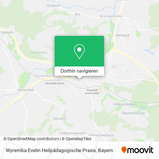 Wyremba Evelin Heilpädagogische Praxis Karte