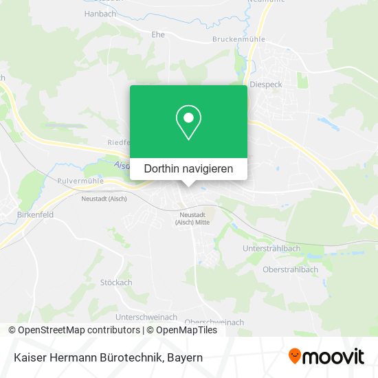 Kaiser Hermann Bürotechnik Karte