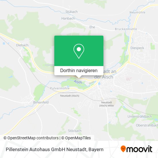 Pillenstein Autohaus GmbH Neustadt Karte