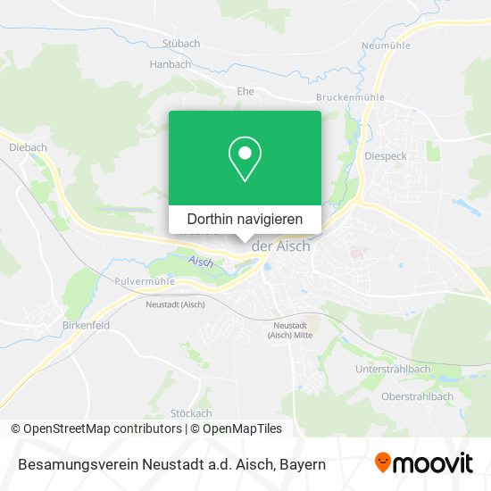 Besamungsverein Neustadt a.d. Aisch Karte