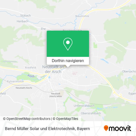 Bernd Müller Solar und Elektrotechnik Karte