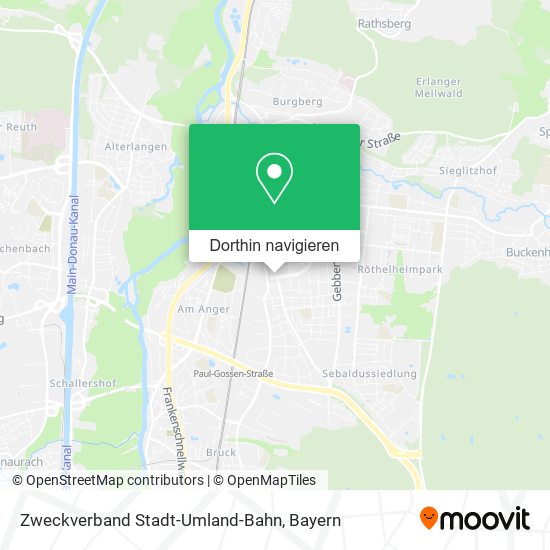 Zweckverband Stadt-Umland-Bahn Karte