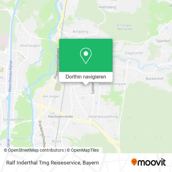 Ralf Inderthal Tmg Reiseservice Karte