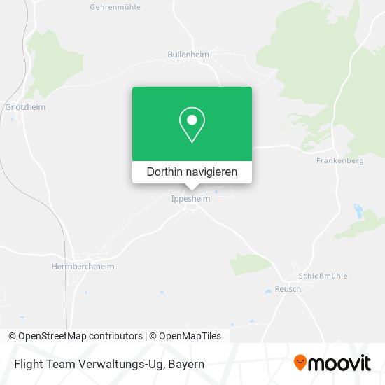 Flight Team Verwaltungs-Ug Karte