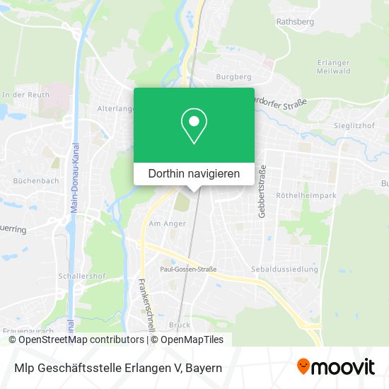 Mlp Geschäftsstelle Erlangen V Karte