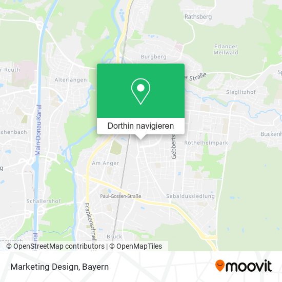 Marketing Design Karte
