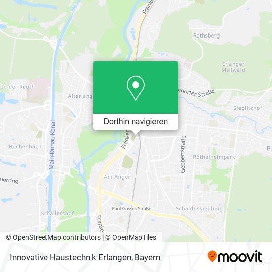 Innovative Haustechnik Erlangen Karte