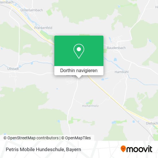 Petris Mobile Hundeschule Karte