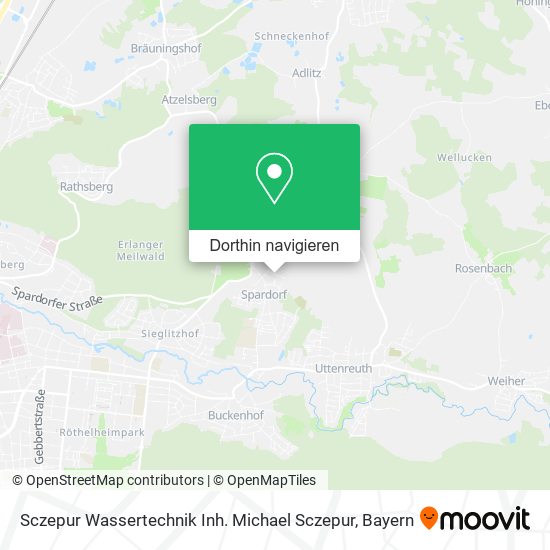 Sczepur Wassertechnik Inh. Michael Sczepur Karte