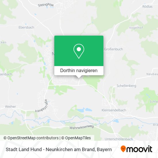 Stadt Land Hund - Neunkirchen am Brand Karte