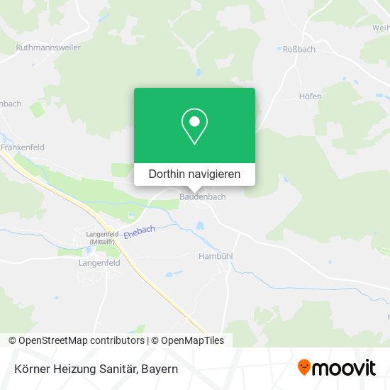 Körner Heizung Sanitär Karte
