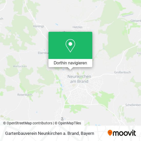 Gartenbauverein Neunkirchen a. Brand Karte