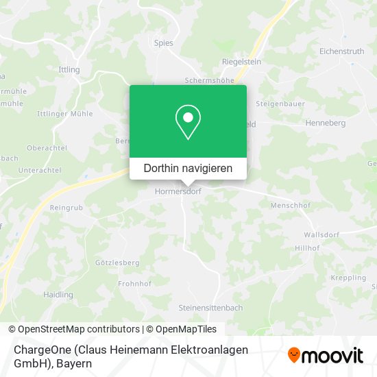 ChargeOne (Claus Heinemann Elektroanlagen GmbH) Karte