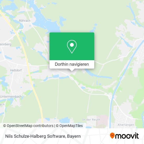 Nils Schulze-Halberg Software Karte