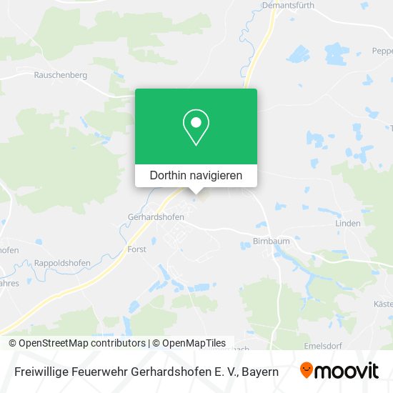 Freiwillige Feuerwehr Gerhardshofen E. V. Karte