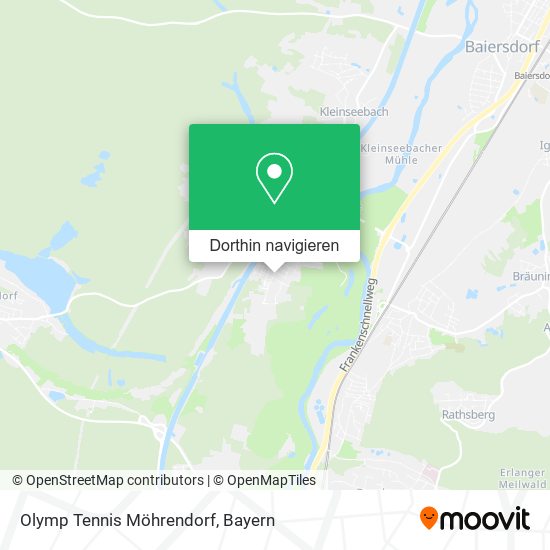 Olymp Tennis Möhrendorf Karte