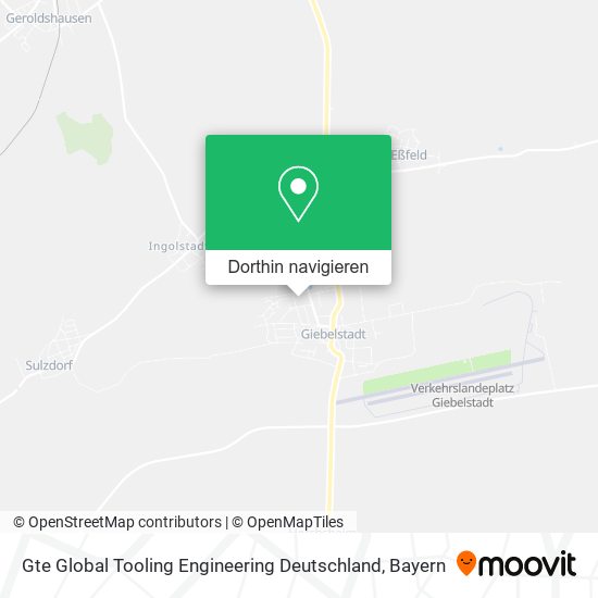 Gte Global Tooling Engineering Deutschland Karte