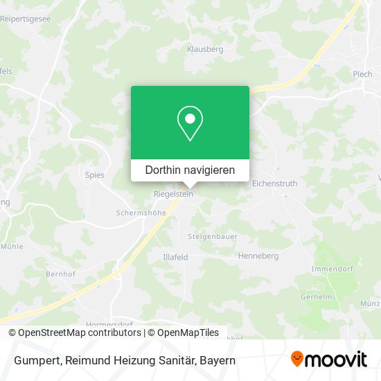 Gumpert, Reimund Heizung Sanitär Karte